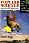 Na obálce časopisu Popular Science z července 1954 je muž na osobním létajícím zařízení